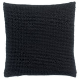 Coussin recyclé Maia Caviar 45 x 45