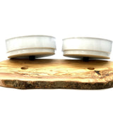 Station d'alimentation RUSTY (2 bols en porcelaine de 0,9 litre) pour l'alimentation et l'eau