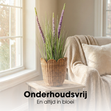 Plante artificielle ornementale violette
