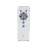 Lampe à plafond à LED de maison intelligente "Austin" avec un effet cristallin, de nombreuses fonctions, en métal et en plastique, blanc, avec des LED intégrées, un éclairage pour le salon ou le bureau