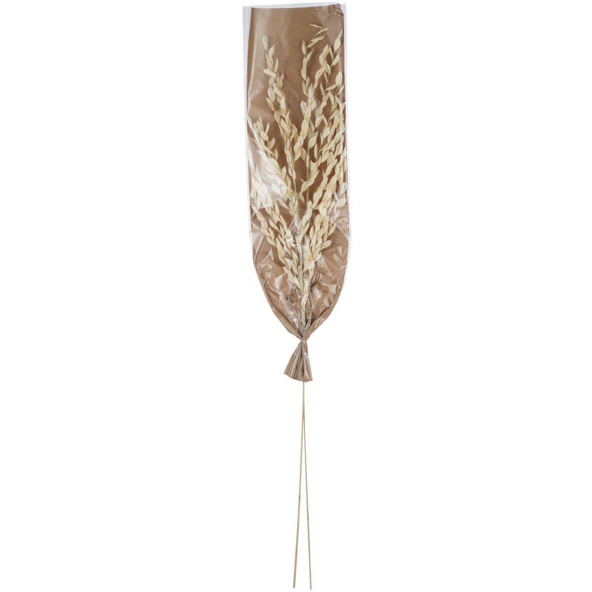 Feuilles séchées J-Line en jute, mise en scène élégante