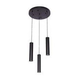 Cylindre de lampe suspendue 3 | Noir