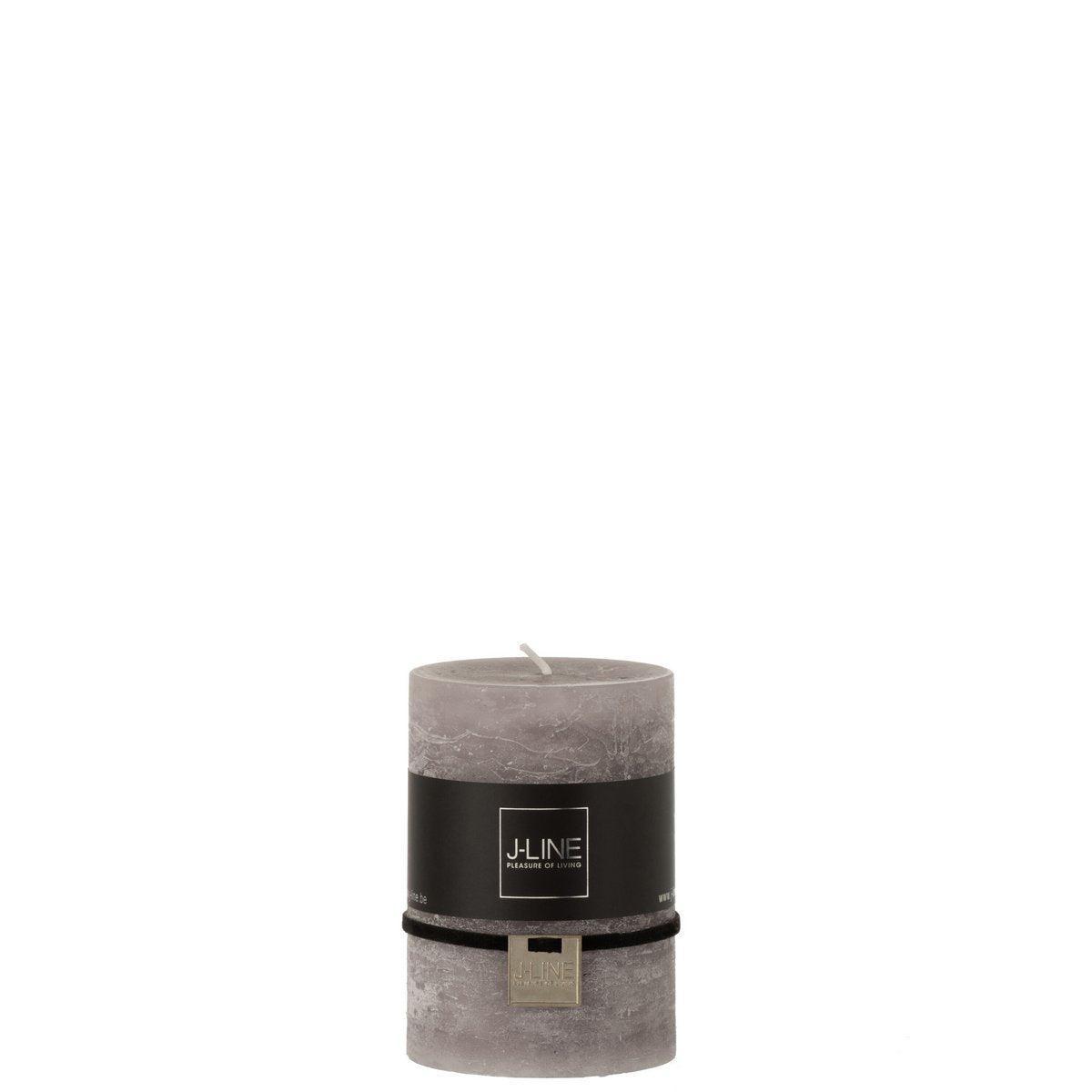 Bougie J-Line gris foncé, en situation dans un intérieur moderne