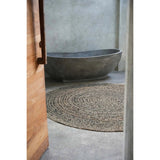 Le Tapis Seagrass - Noir Naturel - 100