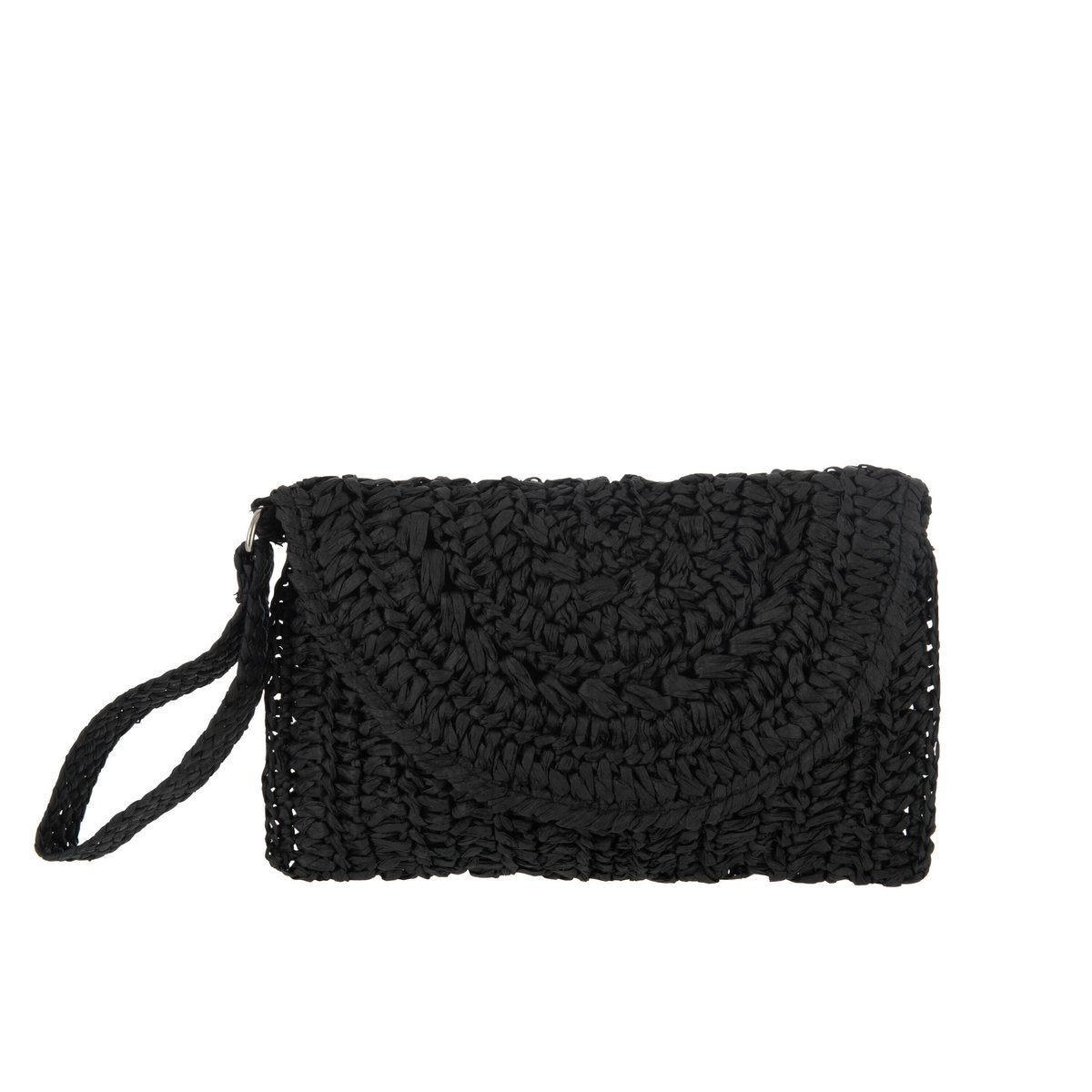 Pochette Sangle Papier Noir J-Line - Élégante et pratique