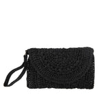 Pochette Sangle Papier Noir J-Line - Élégante et pratique