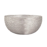 Panier de fruits Ø 30 cm H 13 cm Bol de panier à pain bol en métal argent rond ou structure en fil métallique de poupée en or