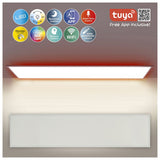 Panneau de rétroéclairage des LED intelligents, longueur de 100 cm, de nombreuses fonctions, transport de lampe en métal et en plastique, LED intégrés