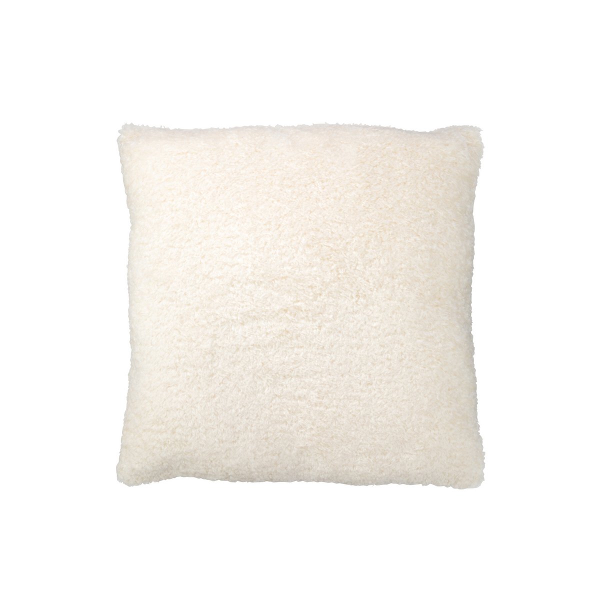 Coussin Teddy J-Line sur un canapé moderne - ambiance déco