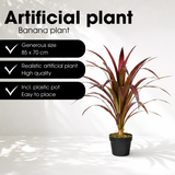Plante Artificielle Bananier Rouge