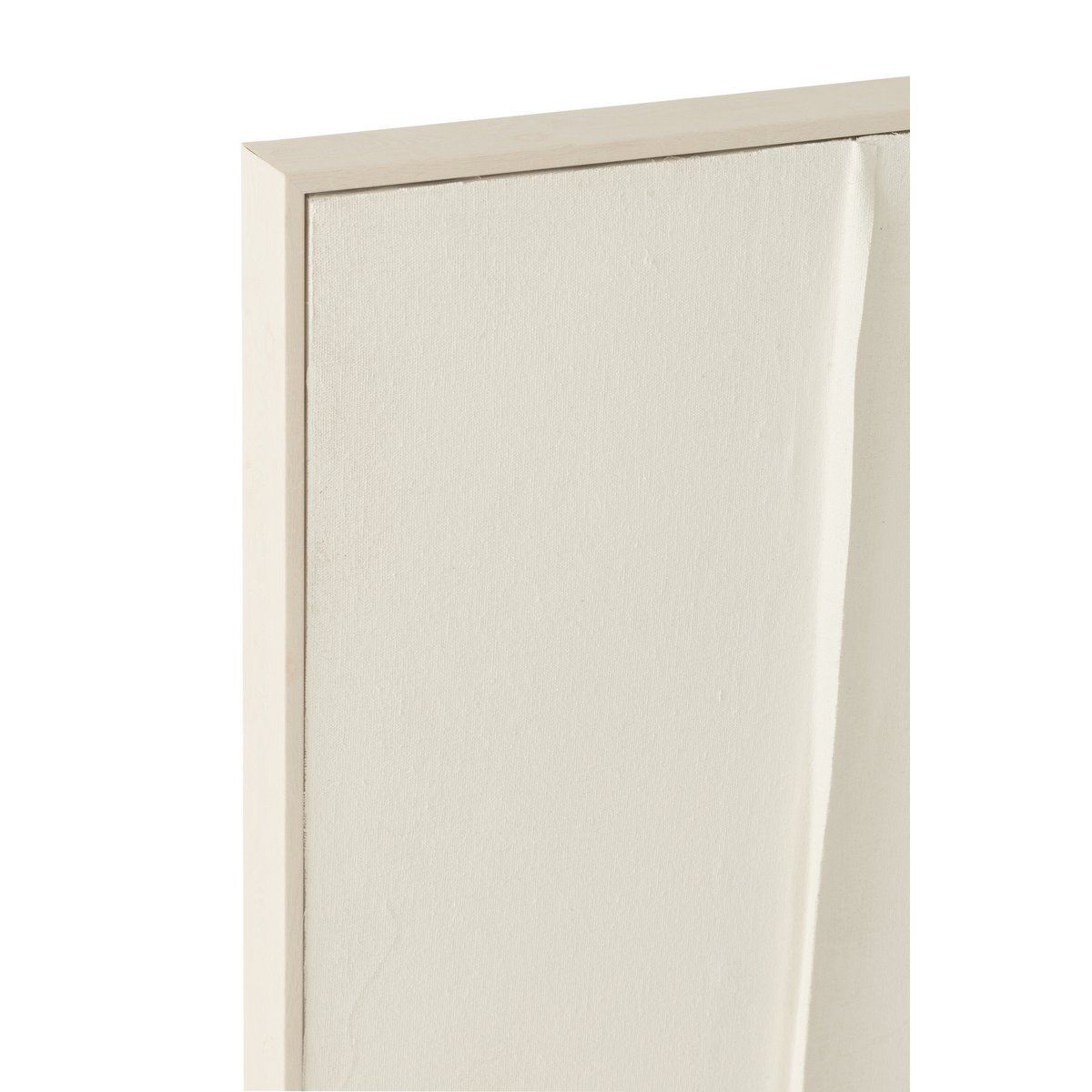 Tableau J-Line Bûche en toile et bois de pin - vue frontale