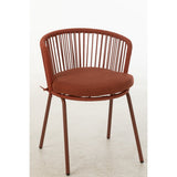Chaise j-line toa métal / cordon rouge