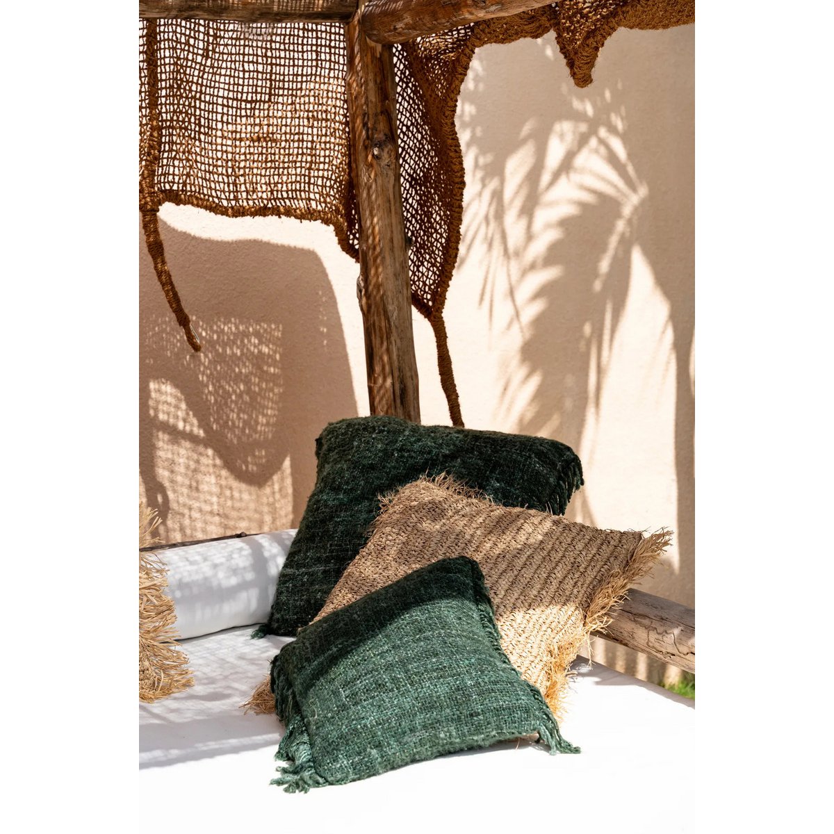 Détail de la texture de la housse de coussin Oh My Gee