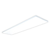 Panneau LED Light "Carente" Longueur 119,5 cm, sans cadre, de nombreuses fonctions, en métal et en plastique, blancs, LED intégrés