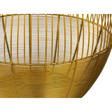 Set de 2 tables d'appoint rondes ø 49/41 H 37/29 cm tables décoratives table basse Glamira table basse or