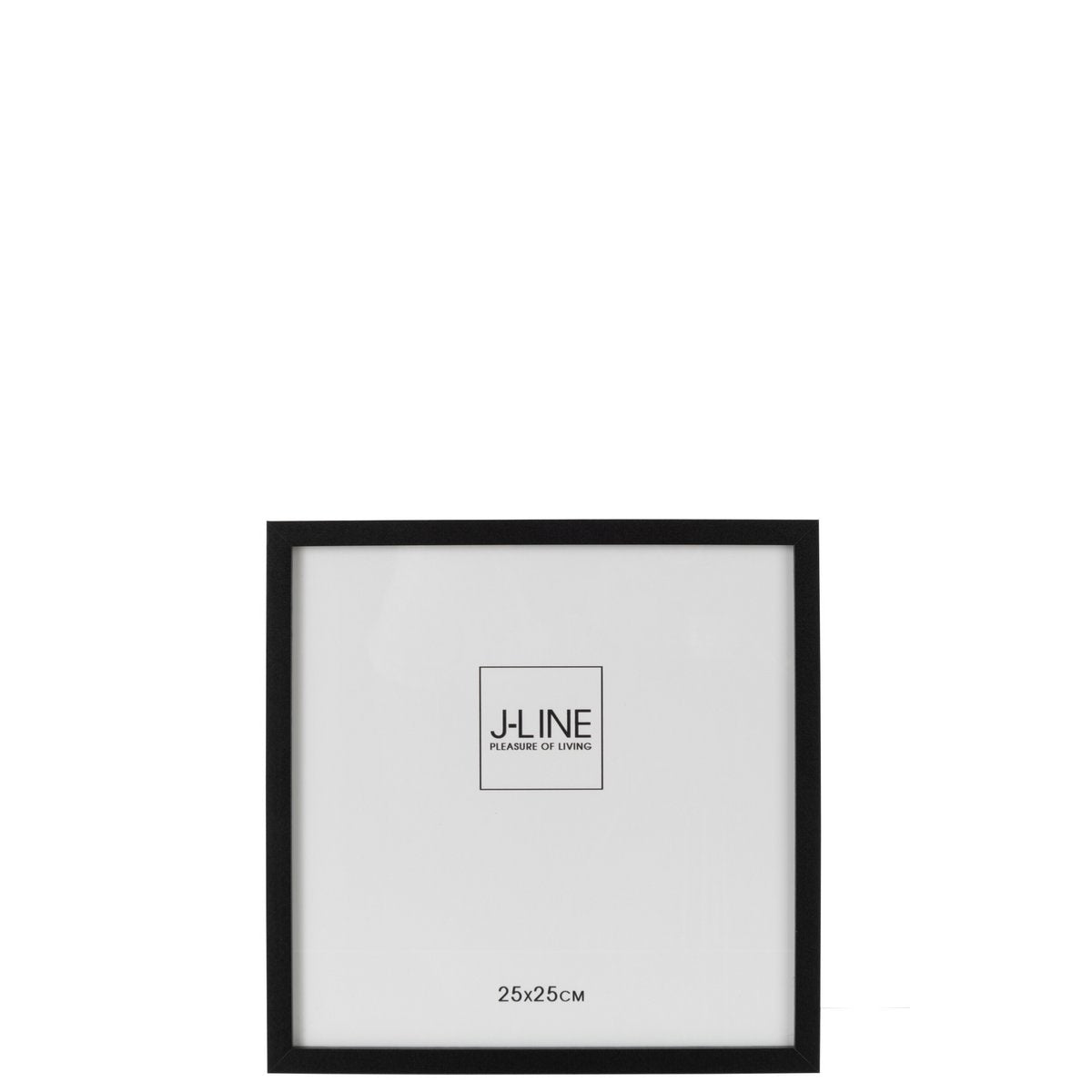 Cadre photo noir J-Line, détail de la finition