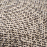 La Housse de Coussin en Grain de Lin - Noir Naturel