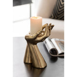 Bougeoir J-Line avec bougie, décor intérieur raffiné