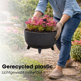 Jardinière d'extérieur Doppio Anthracite