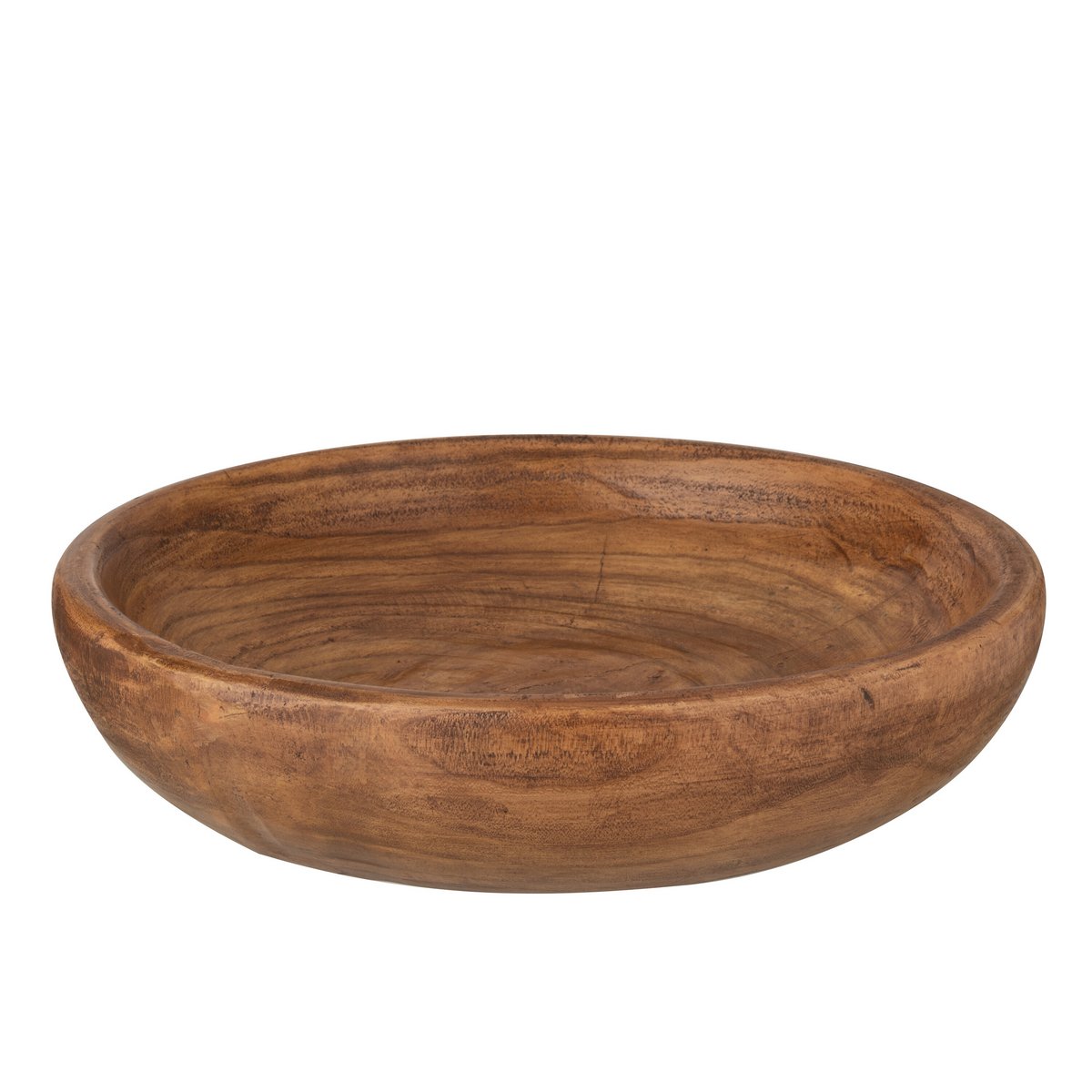 Bol en bois J-Line, design scandinave, couleur marron
