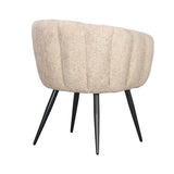 Ensemble de 2 chaises Breeze Latté dans un cadre moderne