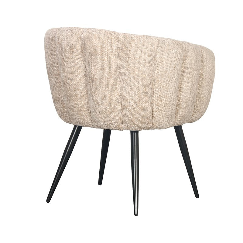 Ensemble de 2 chaises Breeze Latté dans un cadre moderne