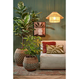 Lampe suspendue Elsa Marron clair