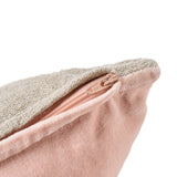 La Housse de Coussin Divorce en Velours - Rose Naturel - 30x50