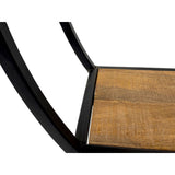 Étagère murale suspendue à livres de livres gegaux Bookboard 80 x 80 x 20 cm Bolton Metal Frame Black Matt
