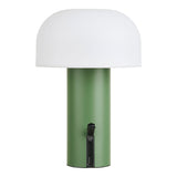 Vue latérale de la lampe LED Soham, design moderne
