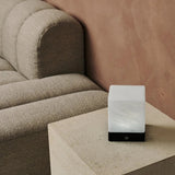 Lampe en bois sans fil noire Yce