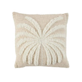 Housse de Coussin Isla Palm - Blanc Naturel