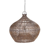 Lampe Suspendue Desert Gourd - Noyer Foncé - M