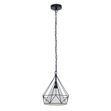 Pendre en métal "Alex" D: 29cm noir