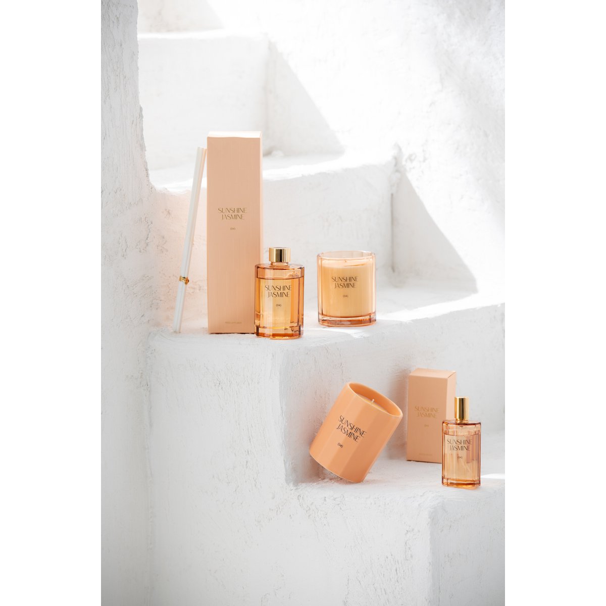 Bâtonnets parfumés J-Line, ambiance salon avec lumière naturelle