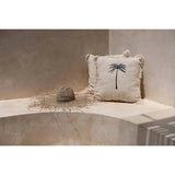 La Housse de Coussin Gili Palm - Noir Naturel