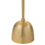 Table d'appoint J-Line Lera - aluminium - or