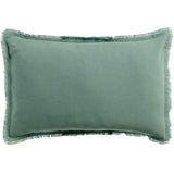 Coussin uni Laly Prusse 30 x 50