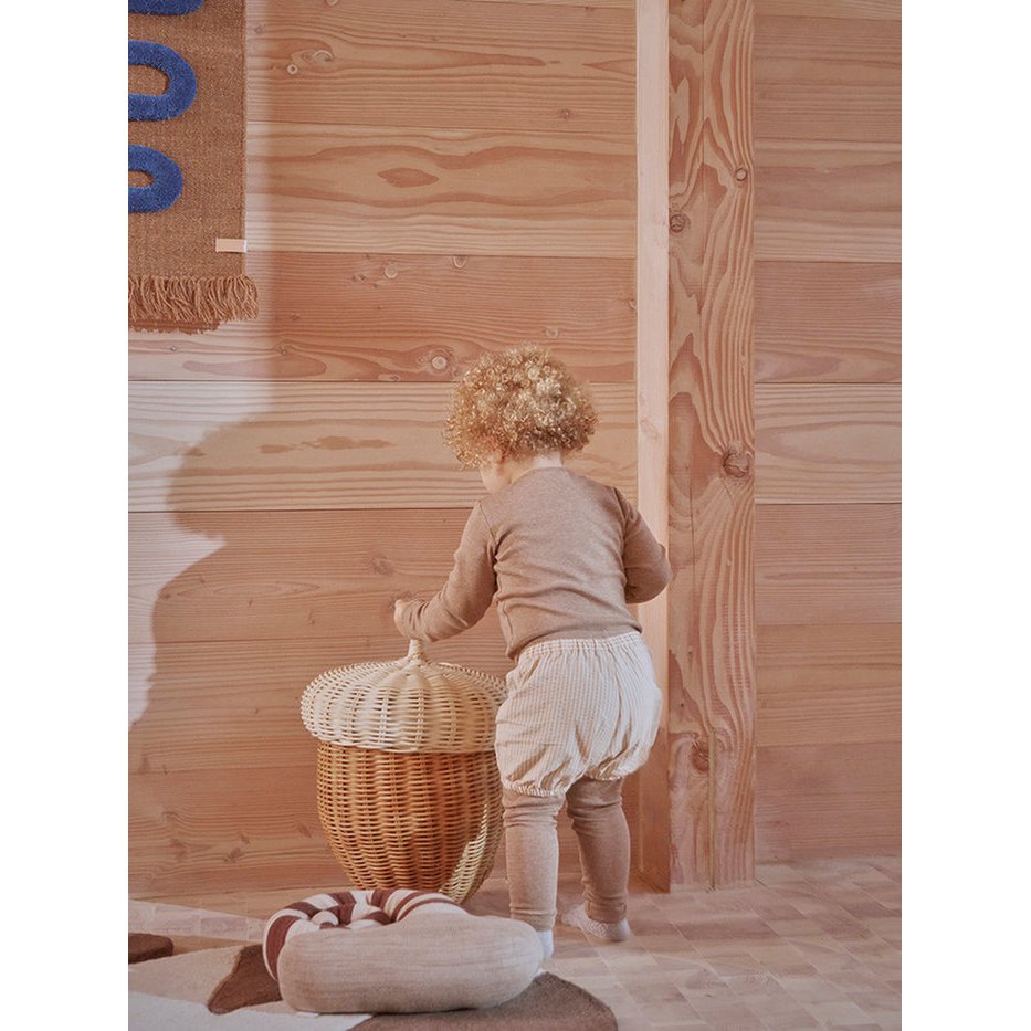 Panier de rangement ludique pour enfants, ambiance décorative