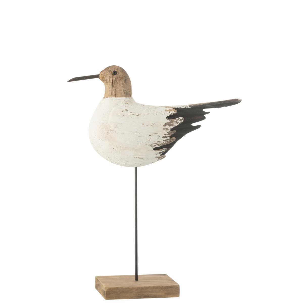 Figure Meeuw J-Line sur étagère - ambiance décorative