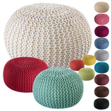 Pouf extérieur Ø55cm siège pouf terrasse piscine jardin