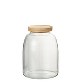 Pot de conservation Tom rempli d'aliments - ambiance scandinave
