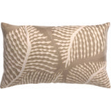 Coussin brodé Flora Galet 40 x 65