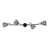 Lampe de plafond 4er Spot "Lindita" excluant les lampes