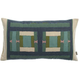 Coussin imprimé Taho Vert de gris 30 x 50