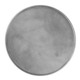 Table décorative table d'appoint en métal ø 40 x 45 cm ronde Cairo argent ou or aluminium oriental