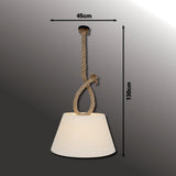 La "corde" de la lampe pendentielle