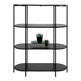 Étagère Vita Black dans un salon moderne