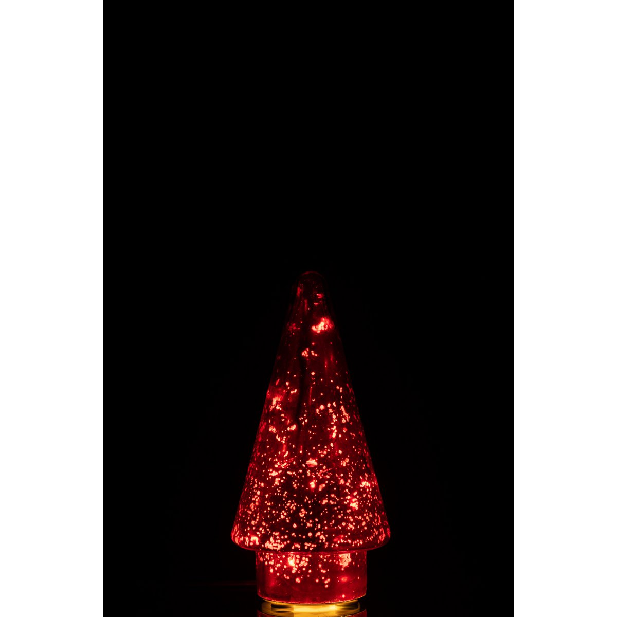 Sapin de Noël J-Line illuminé, créant une ambiance festive