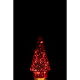 Sapin de Noël J-Line illuminé, créant une ambiance festive